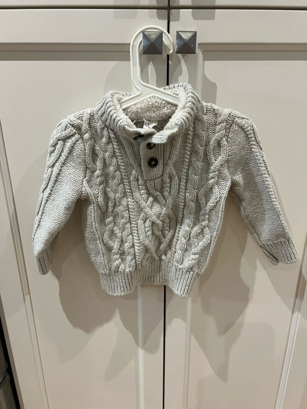 GAP 18-24m Cable Knit Baby Sweater